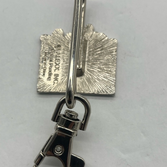 Alexx key purse finders daisy enamel hook - Picture 3 of 3